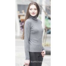 Women′s Knitting Cashmere Sweater (1500002017)